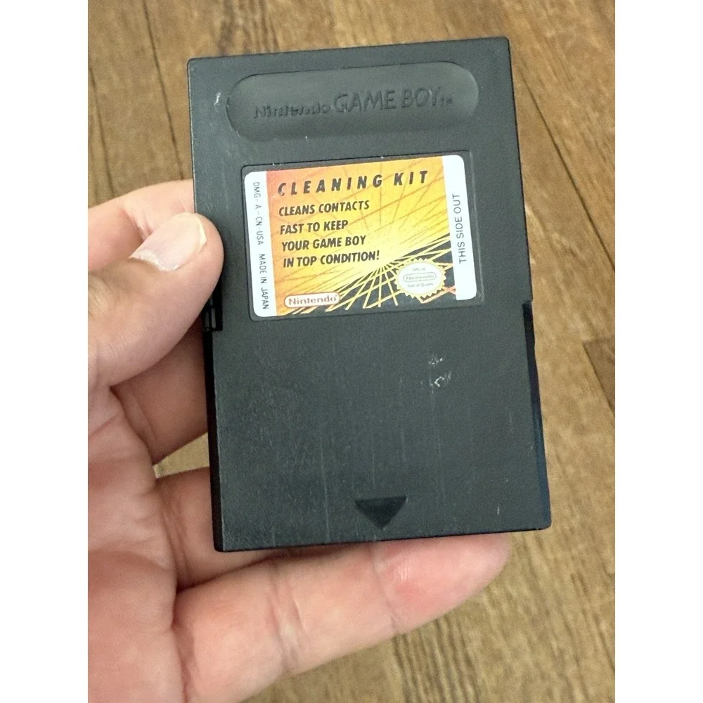 Nintendo Gameboy‎ Cleaning Kit - 1990 video game cleaner